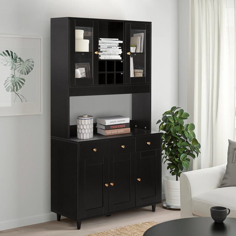 Winston Porter Deemah 71'' Kitchen Pantry & Reviews Wayfair Canada